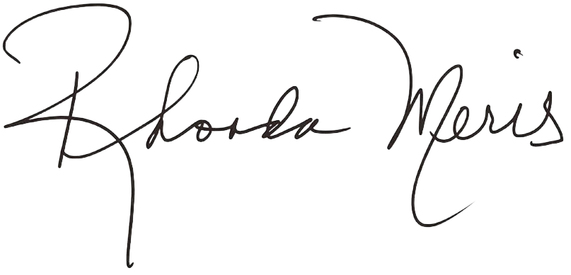 Rhonda's signature